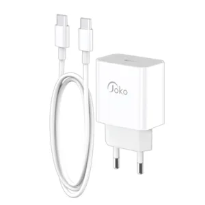 شارژر دیواری 20 وات جوکو مدل JK78-PX12 به همراه کابل تبدیل usb-C