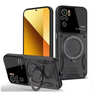 کاور گاردتک مدل Hybrid Armor مناسب برای گوشی موبایل شیائومی Poco M5S/Redmi Note 10/Redmi Note 10S همراه با بند آویز