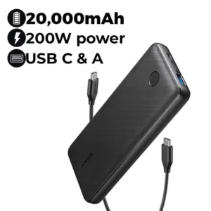 پاوربانک انکر مدل A1268 ظرفیت 20000 میلی آمپر ساعت