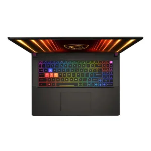 لپ‌تاپ گیمینگ 17 اینچی ام‌اس‌آی مدل Vector 17 HX AI A2XWJG، پردازنده Core Ultra 9 275HX، کارت گرافیک GeForce RTX 5090 با 24 گیگابایت حافظه، رم 32 گیگابایت DDR5، حافظه SSD با ظرفیت 1 ترابایت، نمایشگر QHD با نرخ نوسازی 240 هرتز و پشتیبانی از Wi-Fi 7