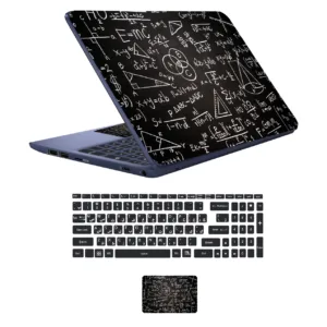 استیکر لپ تاپ کد blk-brd به همراه برچسب حروف فارسی کیبورد