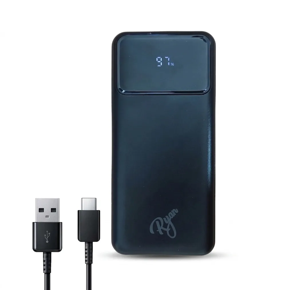 پاور بانک 22.5 وات ریان مدل RY202 ظرفیت 20000 میلی آمپر ساعت همراه کابل USB-C
