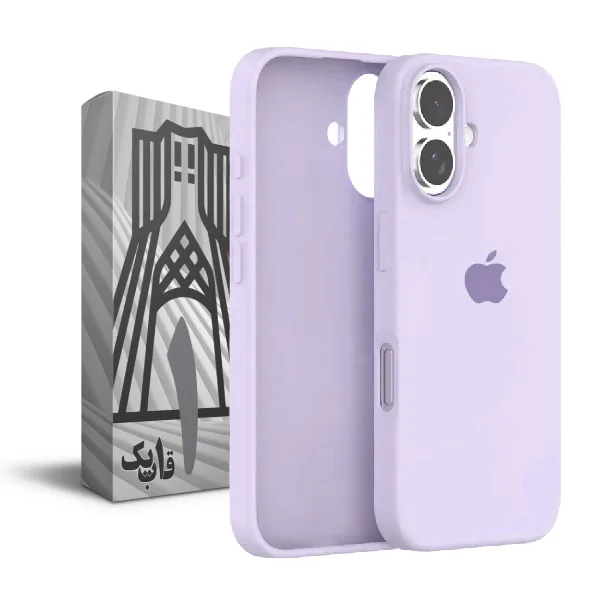 کاور قاب یک مدل سیلیکونی Silk مناسب برای گوشی موبایل اپل iPhone 16