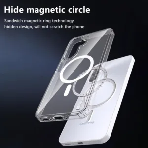 کاور گوف مدل Clear مناسب برای گوشی موبایل سامسونگ Galaxy A56