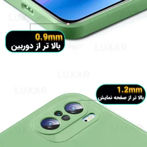 کاور لوکسار مدل k40f3 -silicone10 مناسب برای گوشی موبایل شیائومی K40 / K40 Pro / Poco F3 5G / Mi 11i / Mi 11X Pro / Mi 11 X