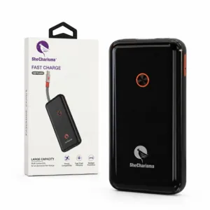 پاوربانک 33 وات شی کاریزما مدل BP-AI105 ظرفیت 10000 میلی‌آمپر‌ساعت به همراه کابل USB-C