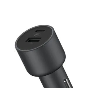 شارژر فندکی 67 وات دو پورت شیائومی مدل CC07ZM به همراه کابل شارژ USB-C به طول 1 متر
