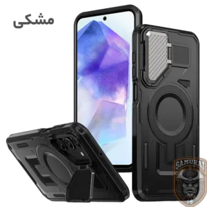کاور سامورایی مدل Predator مناسب برای گوشی موبایل سامسونگ Galaxy A55 / Galaxy A55 5G