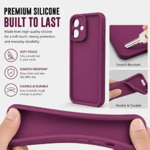 کاور گاردتک اساک مدل Silicone Puffer مناسب برای گوشی موبایل سامسونگ Galaxy A07