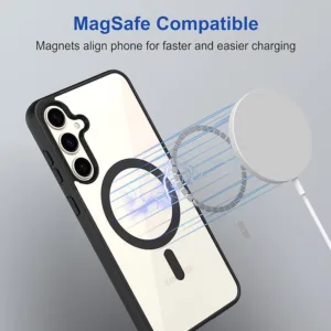 کاور مسیر مدل Silicone Magnetic Magsafe مناسب برای گوشی موبایل سامسونگ Galaxy S24 FE