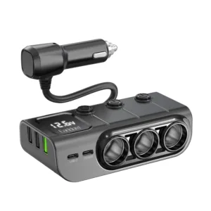شارژر فندکی 120 وات ارلدام مدل FAST IN-CAR CS4