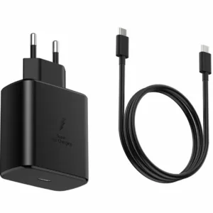 شارژر دیواری 45 وات اس ال وای مدل  GALAXY S24 ULTRA SUPER FAST 2 به همراه کابل تبدیل USB-C