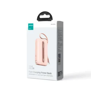 پاور بانک ۲۲/۵ وات جوی روم مدل JR-L012 PLUS با ظرفیت ۲۰۰۰۰ هزار میلی آمپر ساعت