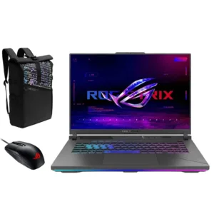 لپ تاپ 16 اینچی ایسوس مدل ROG Strix G16 G614JVR-Core i9 14900HX-RTX4060 8GB-32GB DDR5 5600MHz-1TB SSD-WUXGA 165Hz به همراه کیف و ماوس