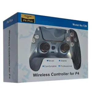 دسته بازی پلی استیشن 4 طرح تک رنگ مدل wireless controller T29