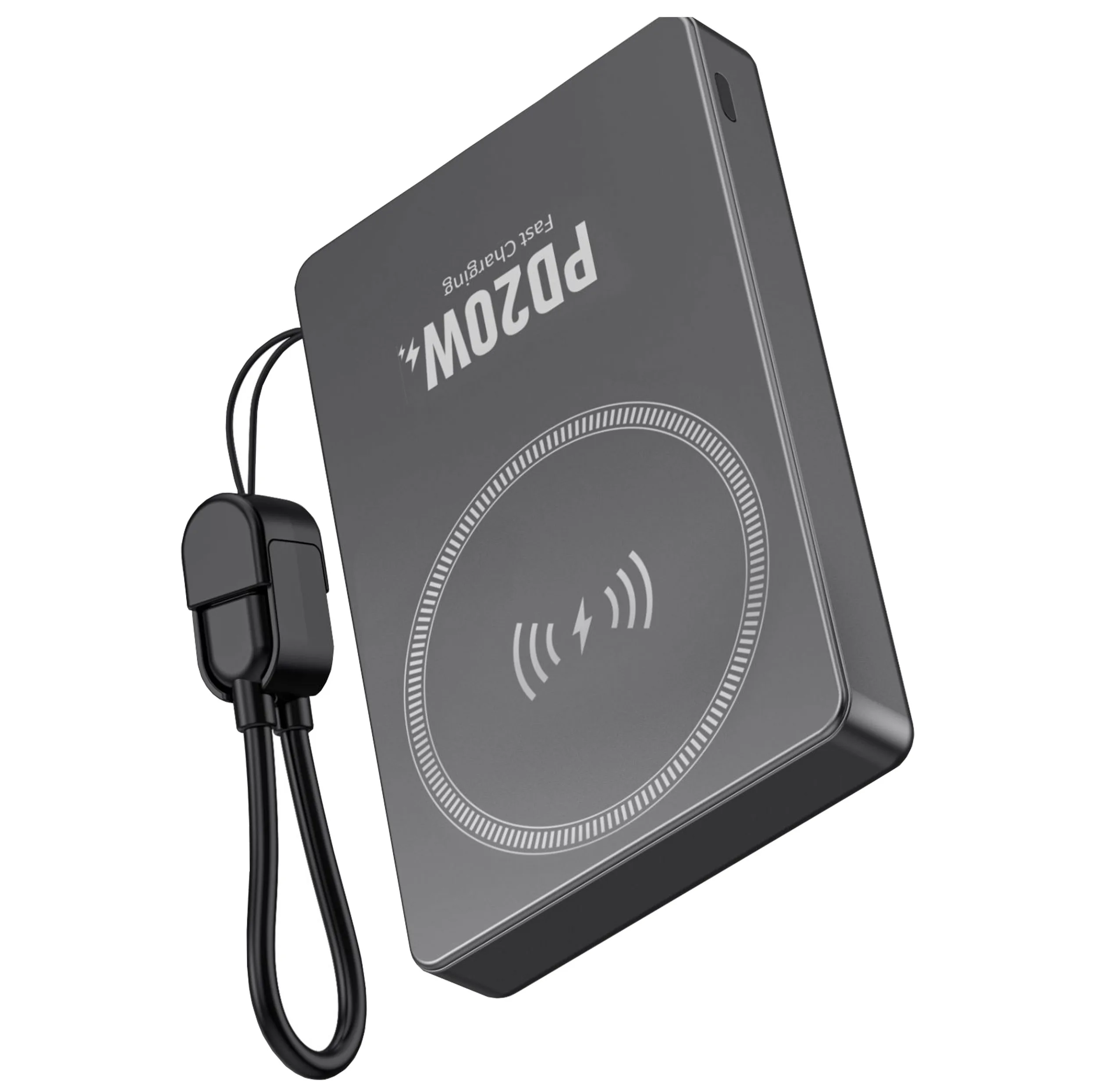 پاوربانک بی سیم 20 وات نوکسو مدل pn6 PD Wireless ظرفیت 10000 میلی‌آمپر ساعت