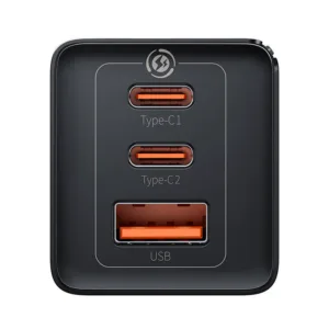 شارژر دیواری 65 وات باسئوس مدل GaN5 Pro Fast Charger به همراه کابل USB-C