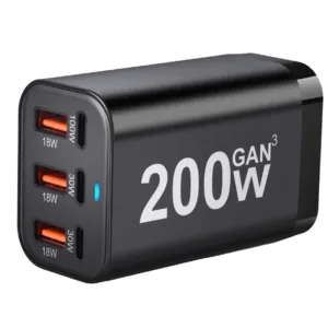 شارژر رومیزی 200 وات 6 پورت مدل YMS-608