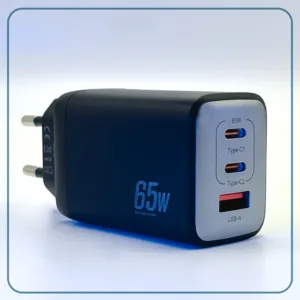 شارژر دیواری 65 وات وونک مدل PD-65W به همراه کابل USB-C