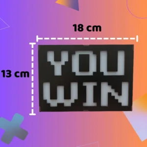 آیکون لایت گیم لند پلاس مدل YOU WIN