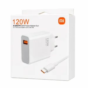 شارژر دیواری 120 وات مدل 120w power adaptor suit به همراه کابل USB-C