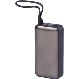 پاوربانک 22.5 وات یوشیتا مدل YP-002 ظرفیت 10000 میلیآمپرساعت به همراه کابل تبدیل USB به USB-C و کاور
