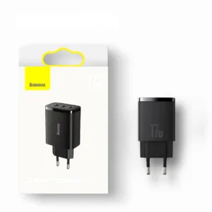 شارژر دیواری باسئوس مدل CCXJ0201-17W