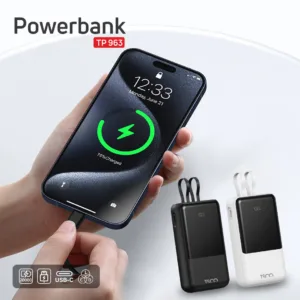 پاور بانک تسکو مدل TP 963 با ظرفیت 20000 میلی آمپر ساعت