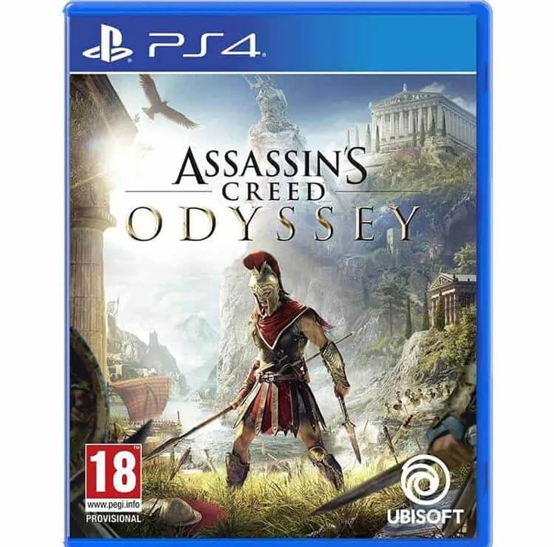 بازی Assassin's Creed Odyssey نسخه دیسک بلوری مخصوص PS4