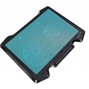 پایه خنک کننده لپ تاپ ایکس پی پروداکت مدل XP-F95U دارای دو عدد فن مناسب لپ تاپ های 14 تا 17 اینچ