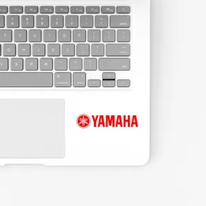 استیکر لپ تاپ و موبایل بووم طرح نوشته مدل یاماها کد KT30