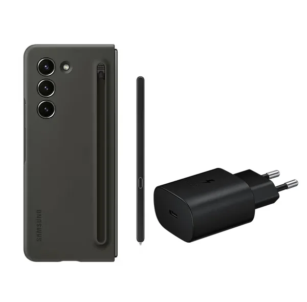 شارژر دیواری سامسونگ مدل EF-OF94K به همراه قلم S Pen و کاور گلسی Z Fold5