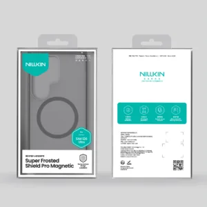 کاور نیلکین مدل Super Frosted Shield Pro Magnetic Clear مناسب برای  سامسونگ Galaxy S26 Ultra