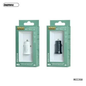 شارژر فندکی 30 وات ریمکس مدل RCC358-30W-PD+QC
