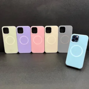 کاور طرح سیلیکون پاک کنی مگ سیف دار مناسب برای گوشی موبایل اپل IPHONE 13 PRO