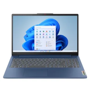 لپتاپ 15.6 اینچی لنوو مدل Ideapad slim 3 15AMN8-R5 7520U، رم 16 گیگابایت DDR5، حافظه SSD با ظرفیت 512 گیگابایت، نمایشگر IPS full HD، وبکم FHD با درپوش لنز و پشتیبانی از Wi-Fi 6