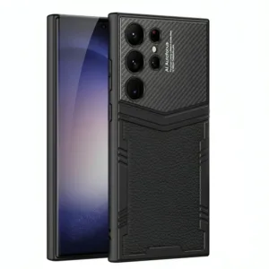 کاور مدل Stylish leather مناسب برای گوشی موبایل سامسونگ Galaxy S24 Ultra