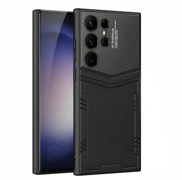 کاور مدل Stylish leather مناسب برای گوشی موبایل سامسونگ Galaxy S24 Ultra