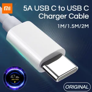 شارژر دیواری شیائومی مدل POCOX3PRO به همراه کابل تبدیل USB-C