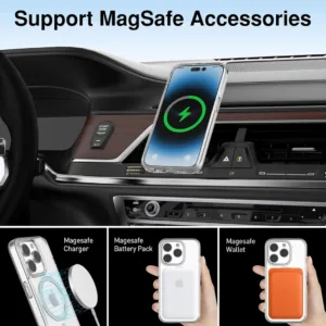 کاور گرین گارد مدل CR_Magsafe کد Clear 49 مناسب برای گوشی موبایل سامسونگ Galaxy S21 FE