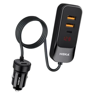 شارژر فندکی 120 وات هیسکا مدل HCC-327