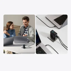 شارژر دیواری 140 وات انکر مدل A2697 به همراه کابل USB-C به طول 1.5 متر