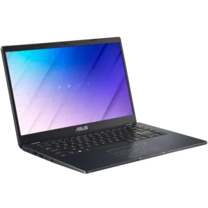 لپ‌تاپ ایسوس مدل Vivobook Go 14 E410KA-PM464 با پردازنده Pentium Silver N6000، رم DDR4 4GB با فرکانس 3200MHz، حافظه داخلی eMMC با ظرفیت 64GB، نمایشگر 14 اینچ TN با وضوح HD، دارای نامبرپد دیجیتال و سیستم‌عامل Windows 11