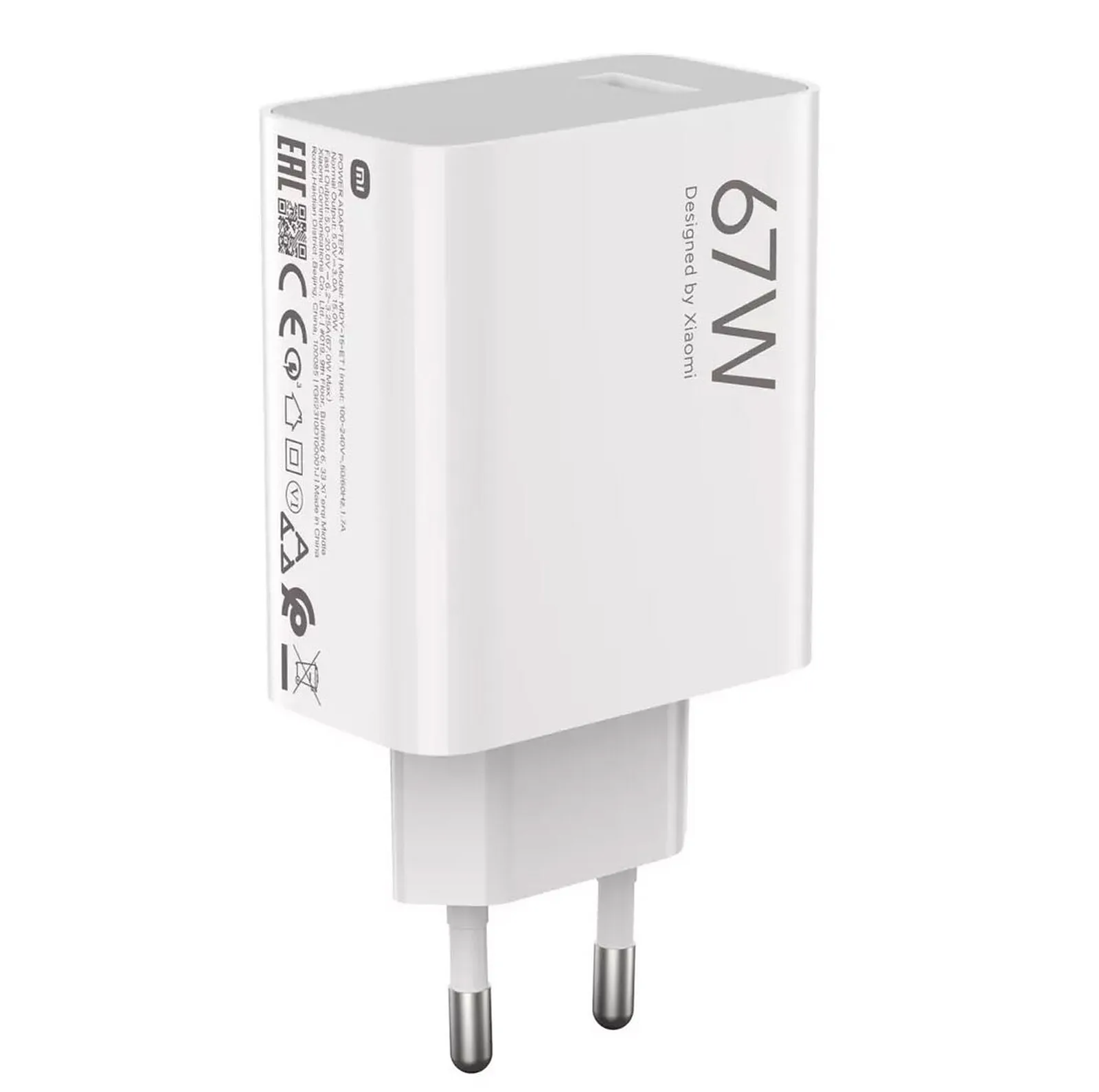 شارژر دیواری 67 وات مدل Elvin-MDY 11-EZ PD 3A