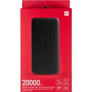 پاوربانک مدل Redmi PB200LZM ظرفیت 20000 میلی آمپر ساعت به همراه کابل تبدیل