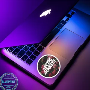 استیکر لپ تاپ بلوپرینت طرح راک مدل Rock Bands کد BLP1002 مجموعه 25 عددی