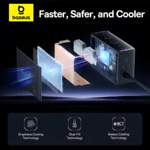 شارژر رومیزی 240 وات بیسوس مدل B-P101 240W