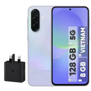 گوشی موبایل سامسونگ مدل Galaxy A36 دو سیم کارت ظرفیت 128 گیگابایت و رم 8 گیگابایت - ویتنام - به همراه شارژر 25 وات سامسونگ