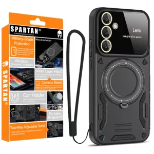 کاور اسپارتان مدل Hybrid Armor Strap مناسب برای گوشی موبایل سامسونگ Galaxy A55 5G / A55 به همراه بند
