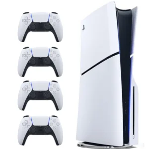 کنسول بازی سونی مدل PlayStation 5 Slim ظرفیت یک ترابایت ریجن 2016A اروپا به همراه دسته اضافی
